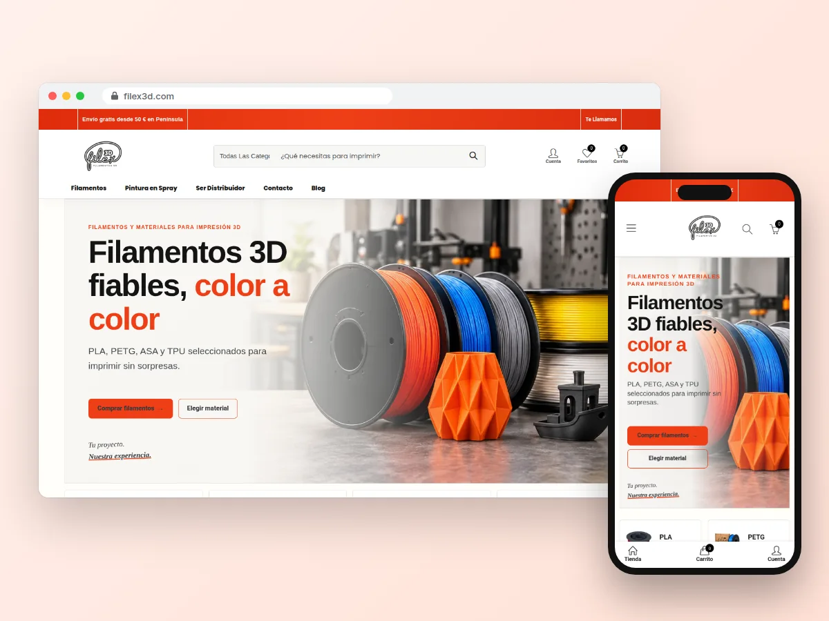 Filex3D — Impresión 3D