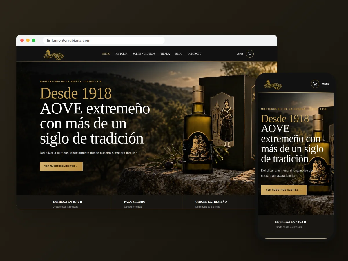 La Monterrubiana — Aceite de oliva