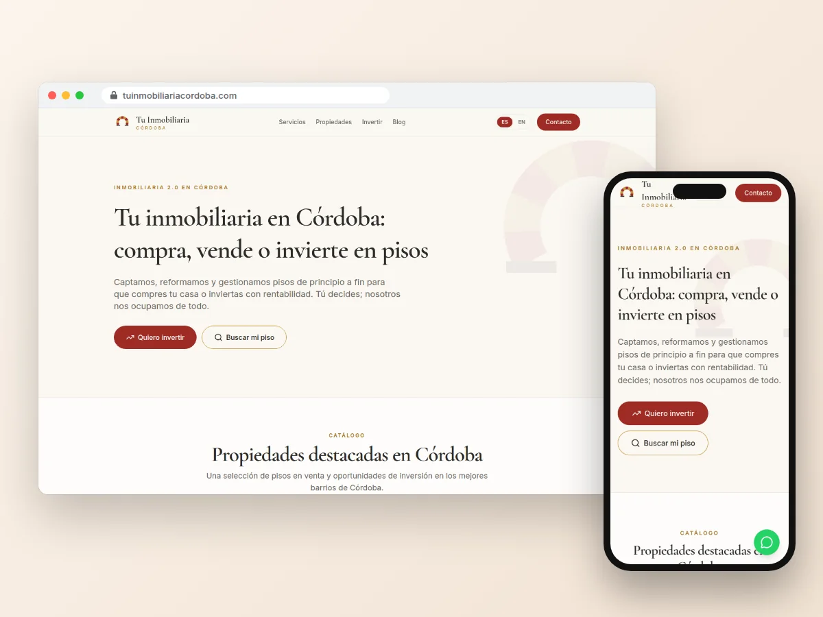 Tu Inmobiliaria Córdoba — Inmobiliaria